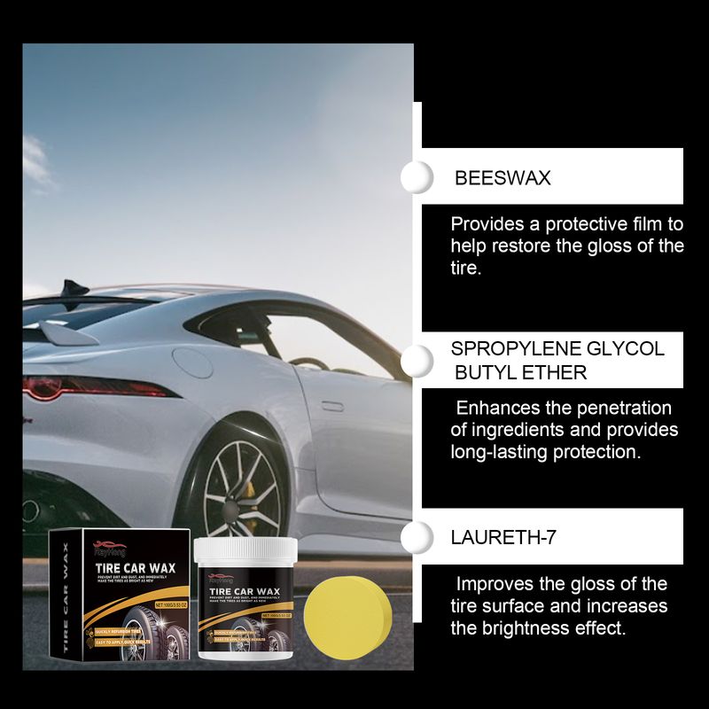 Rayhong Car Tire Retreading Paste Daily Cleaning And Maintenance Of Car Tires, Retreading And Polishing Cleaner_voghion.com