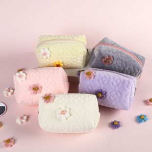 Scatola portapenne creativa in stile coreano con sfumatura, carina, in peluche, ottagono, astuccio per matite, a forma di cuore per ragazze, semplice borsa portaoggetti per studenti_voghion.com