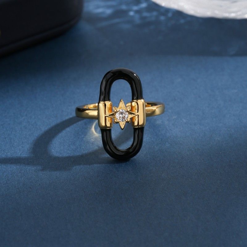 Collana con orecchini e diamanti coltivati rotondi da donna, anello aperto con diamanti colorati di alta qualità_voghion.com