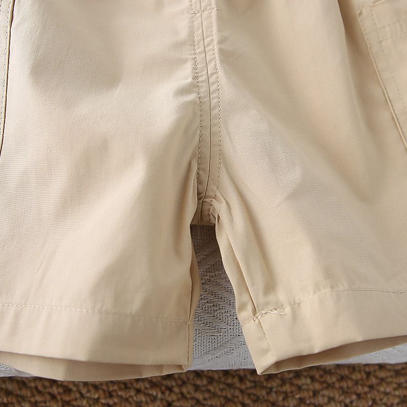 Set due pezzi alla moda per bambini, stile western, estivo, a maniche corte e girocollo, 2025, per neonati e bambini_voghion.com