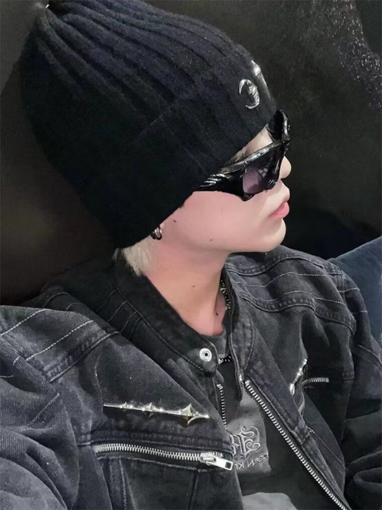 Herrenbekleidung Retro Distressed Washed Kurze Denim-Trainingsdesign-Schulterjacke_voghion.com