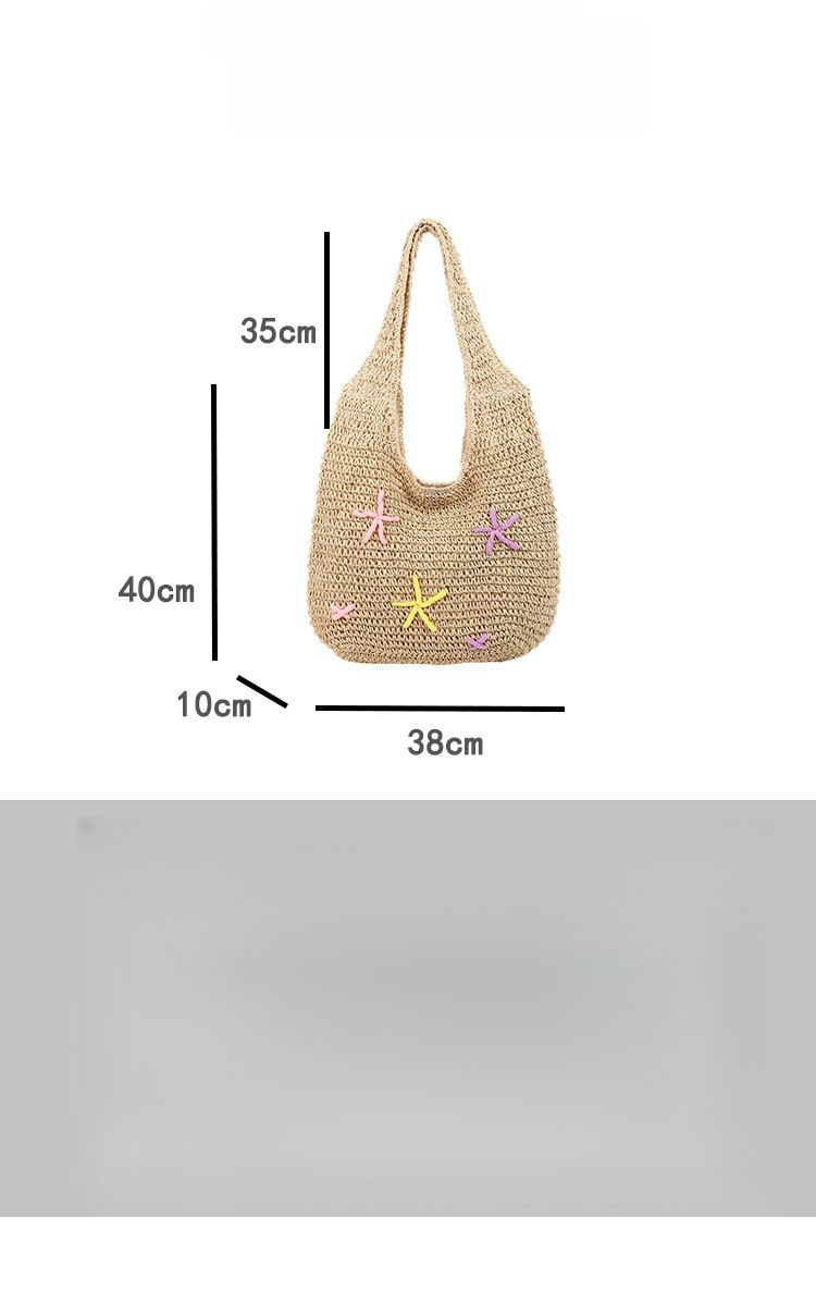 Sac à bandoulière creux, sac fourre-tout de grande capacité_voghion.com