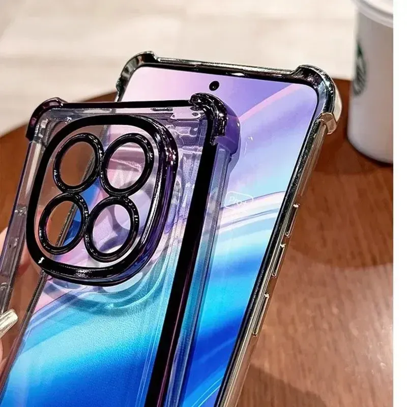 Redminote14 5G Case Shockproof Armor TPU Cover For Xiaomi Redmi Note 14 Pro Plus 14C 13C Phone Cases Note14pro Fundas_voghion.com