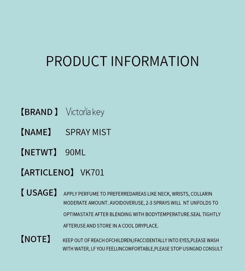 Spray profumato brasiliano senza alcol - 90 ml, profumo tutto in uno per capelli, corpo e vestiti_voghion.com