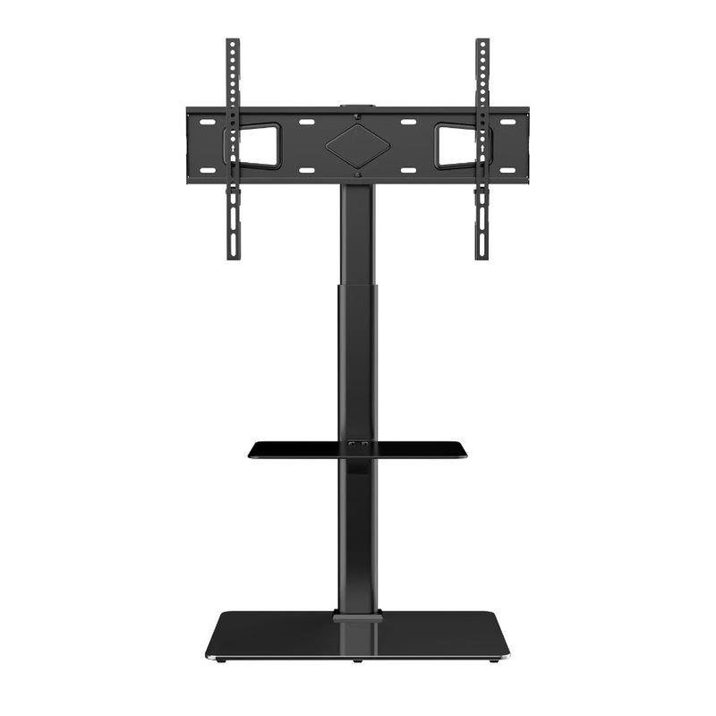 Stand Stand Base With Inch TV Height Tall Swivel Stand Mount Glass To For TV Portable Tempered F TV 65 TVs Adjustable Floor 32_voghion.com