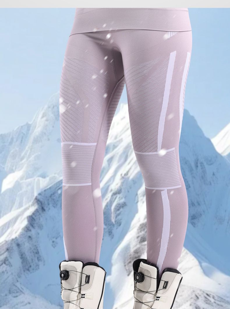Pantalones deportivos de esquí X-BIO New 4.0 Energy Gathering de secado rápido para mujer, cálidos, ajustados, transpirables y de compresión._voghion.com
