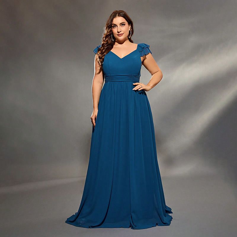 Elegantes Umstandsabendkleid für Damen – langärmliges, schulterfreies Abendkleid für Schwangere, Büro- und Partykleidung_voghion.com