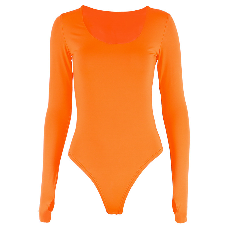 Herfst va va voom damesjumpsuit met lange mouwen, slanke jumpsuit._voghion.com