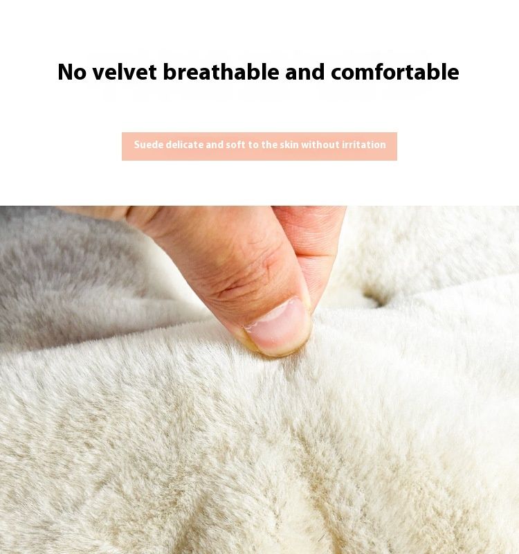 Warm Cat Dog Long Plush Round Nest Winter Mat Bed Pet Daily Necessities_voghion.com