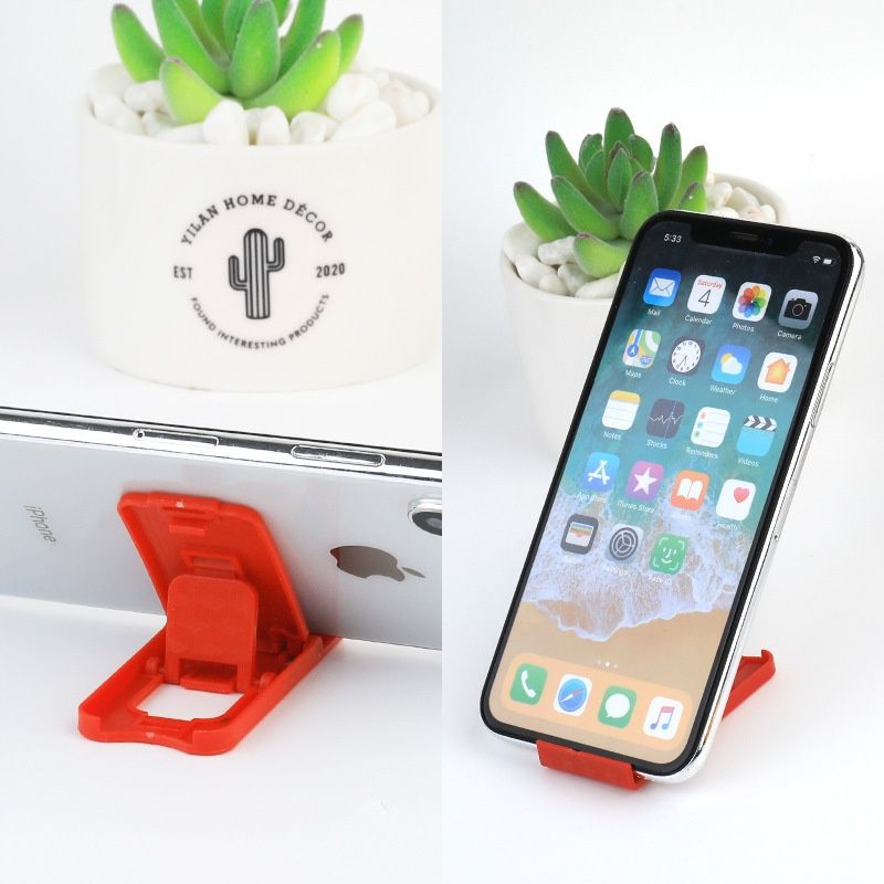 Plastic Folding Mini Phone Multi-Position Desktop Foldable Lazy Tablet Stand Wholesale_voghion.com