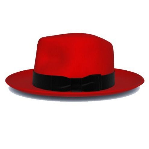 Cappello da jazz in lana da uomo Cappello da uomo vintage in feltro britannico Cappello a cilindro in feltro patchwork bicolore_voghion.com