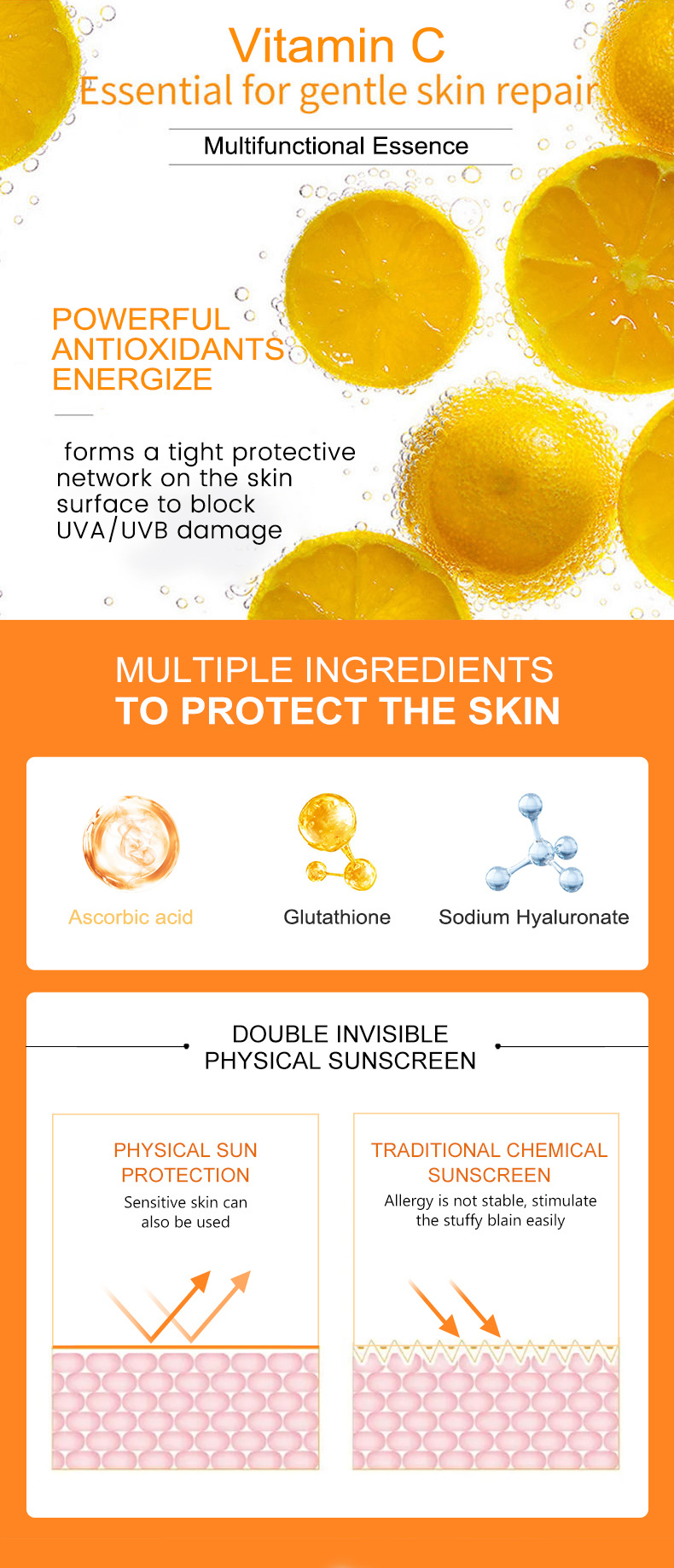 Protector Fényvédő Krém Arc Solar Sun Block Spf Gel Isolation Lotion Napvédő krém fehérítő arc hidratáló_voghion.com
