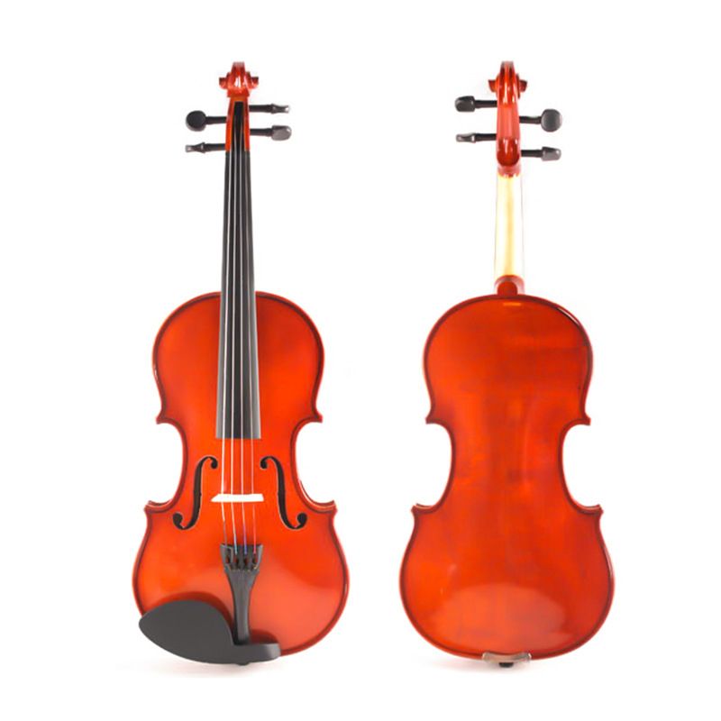 Fengling Violin Glossy Spruce Wood Children's Beginner 1/4 Adult Entry 4/4 Handmade Small_voghion.com
