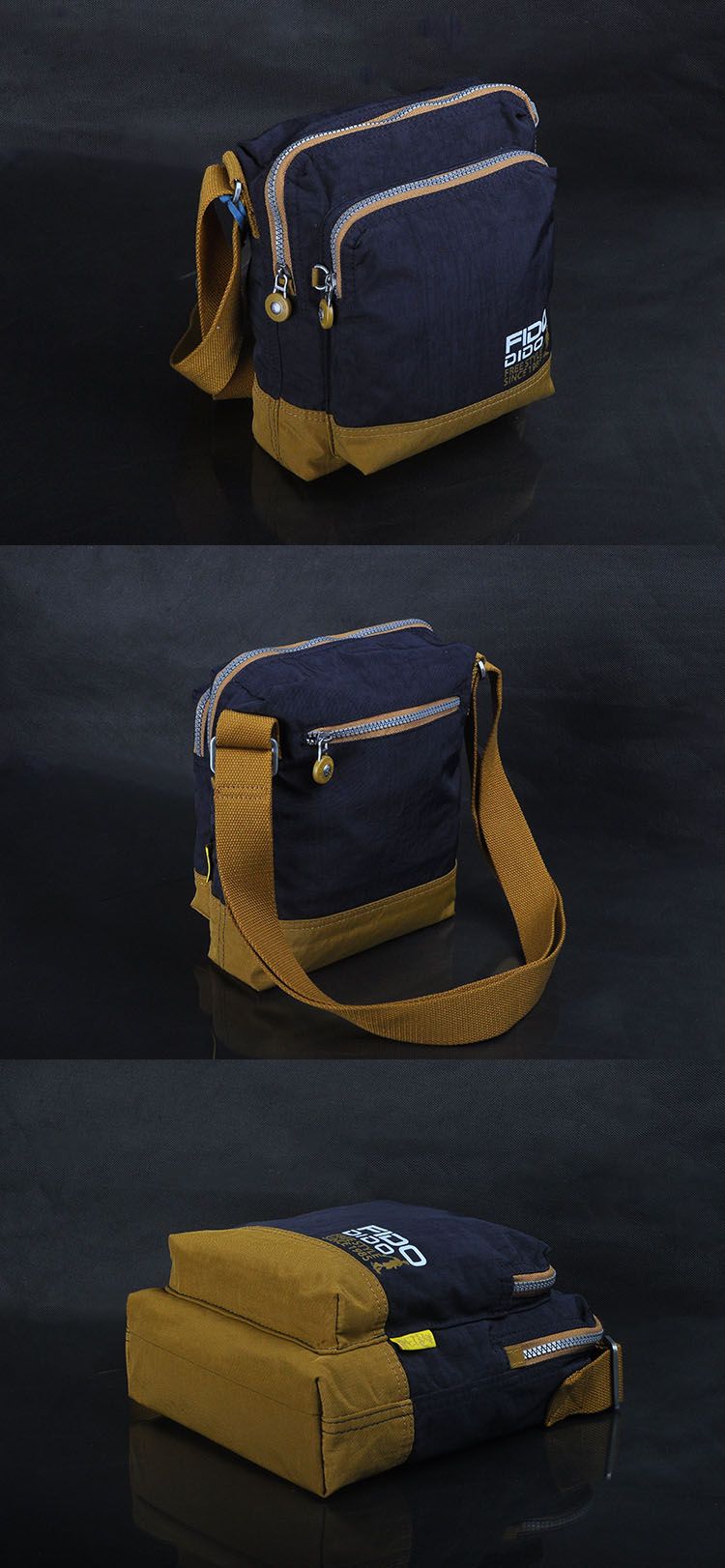 Crossbody Casual Men's Outdoor Vertical Bag_voghion.com