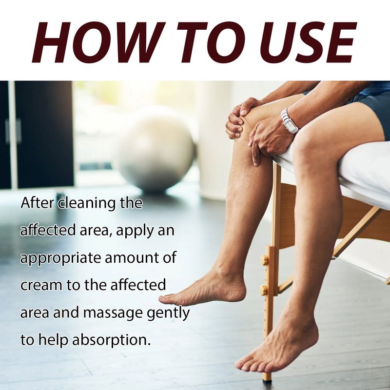 Ximonth Soulagement de la douleur, du gonflement et de l'inconfort dans les jambes dus aux tendons bleus, crème de soin de massage veineux_voghion.com