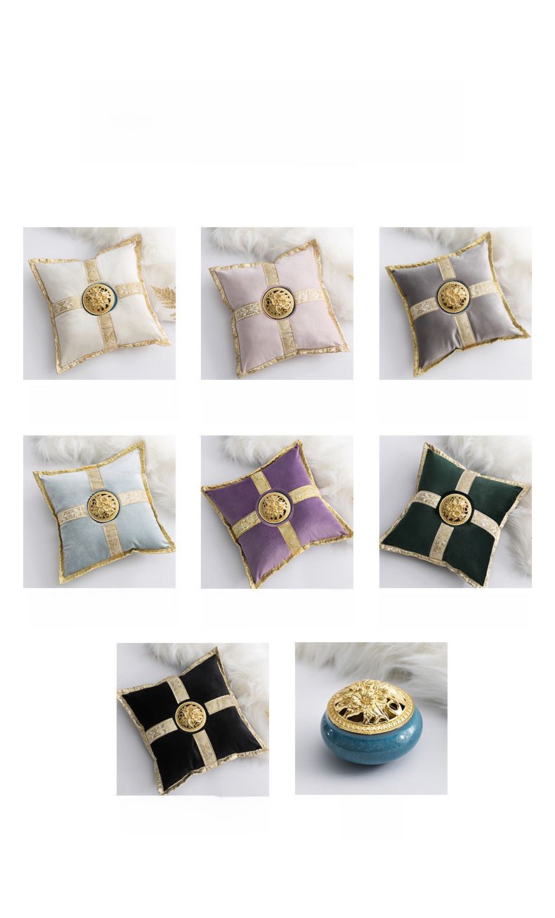 Sınır Ötesi patlama Avrupa ve Amerikan yaratıcı tütsü brülör koltuk yastığı aromaterapi yastığı çekirdek Orta Doğu lüks ev dekorasyonu ince_voghion.com