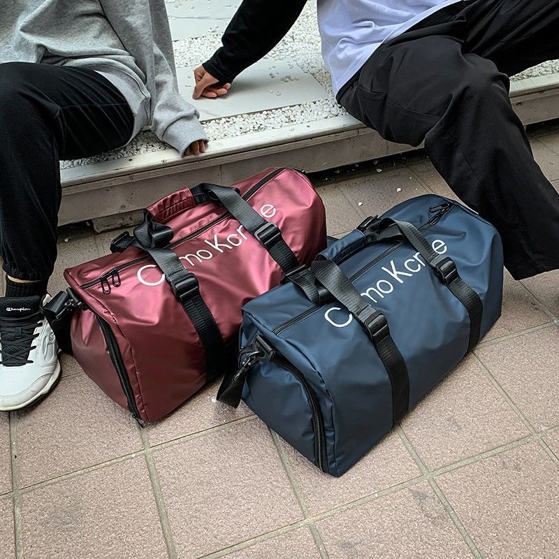Waterproof Travel Outdoor Rolling Luggage Duffel Bag Gym Bag With Wet And Dry Separation Sports Backpack_voghion.com