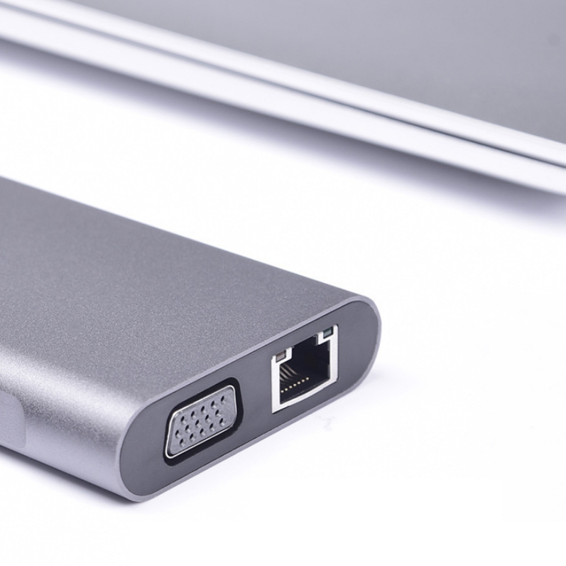 10-in-1 Type-C multifunctioneel dockingstation PD snellaadhub_voghion.com