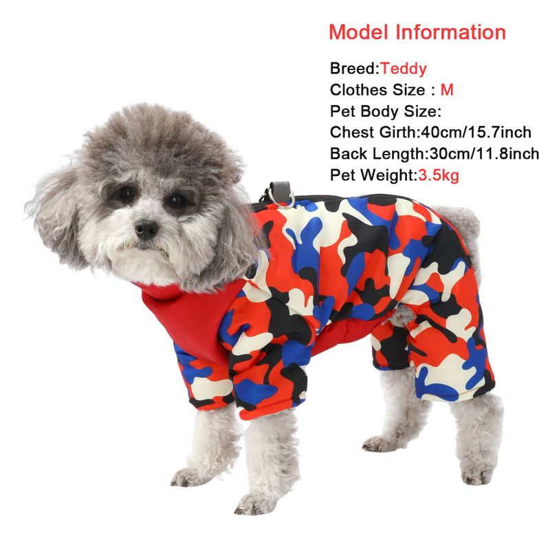 Soft Fleece Dog Small Medium Dogs, Winter Warm Jumpsuit Puppies And Cats, Coat For Chihuahua, Yorkshire Terrier, Jacket, By PawParty Store_voghion.com