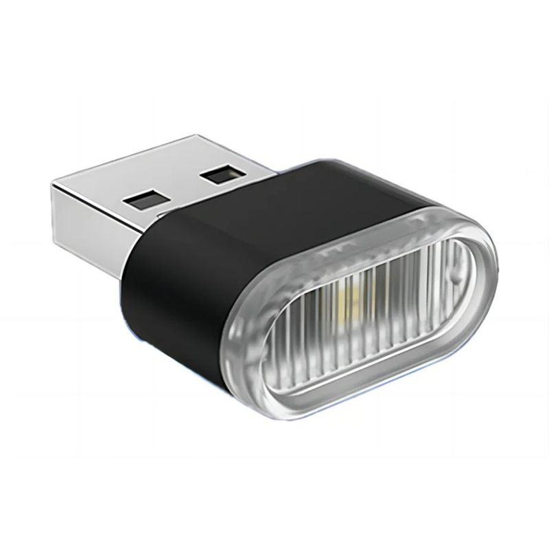 Mini luci LED USB per atmosfera, lampada decorativa al neon per interni, illuminazione di emergenza per auto, universale, portatile, per PC, plug and play_voghion.com