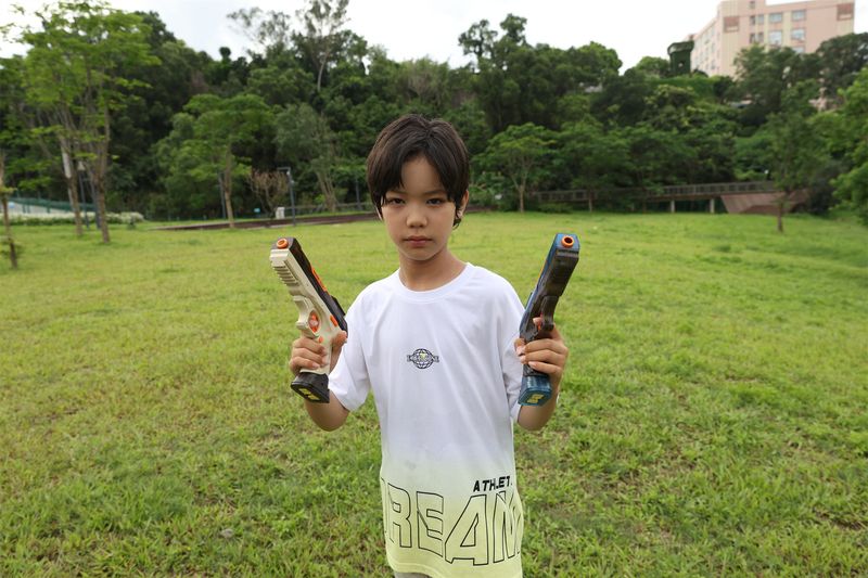 Pistolet à eau électrique Nouveau pistolet à eau Pistolet à rafale électrique Pistolet à eau jouet transfrontalier Pistolet à eau_voghion.com