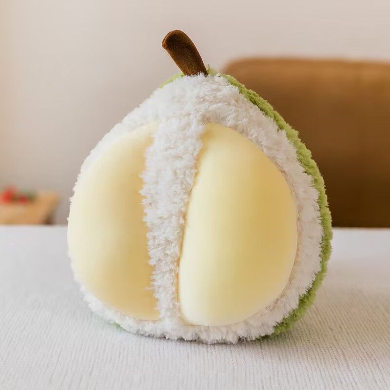 creative simulation fruit plush toy claw machine Durian Pumpkin Strawberry Mango Pineapple_voghion.com