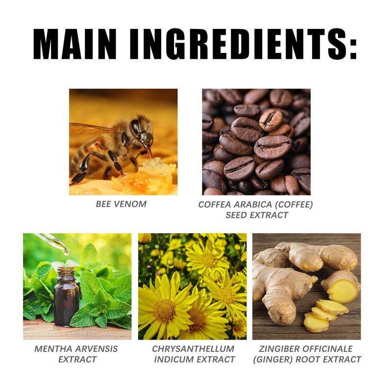 Krema za nego telesa Bee Venom, vlažilna masažna krema za kožo Body Curve_voghion.com