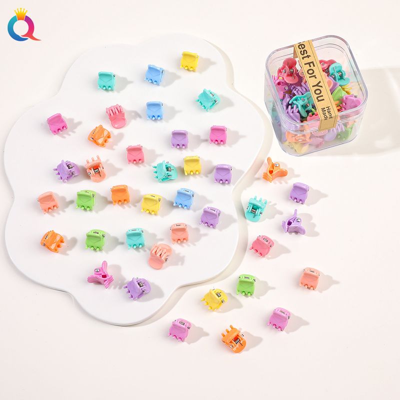 Unisex Κλιπ Μαλλιών σε Χρώμα Καραμέλας Μικρό Κουτί Κλιπ Χρωματιστή Πλεξούδα Μικρό Κλιπ Κλιπ Σπασμένες Φράντζες Κλιπ Κλιπ Κλιπ Κλιπ_voghion.com