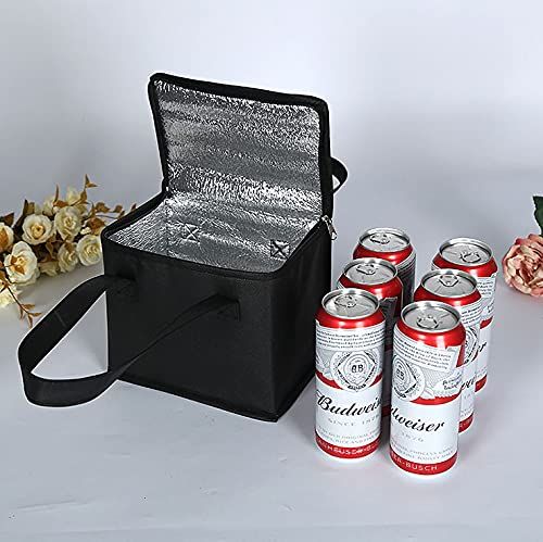 Portable Lunch Cooler Bag Folding Insulation Picnic Ice Pack Food Thermal Bag Drink Carrier Insulated Bags Food Delivery Bag_voghion.com