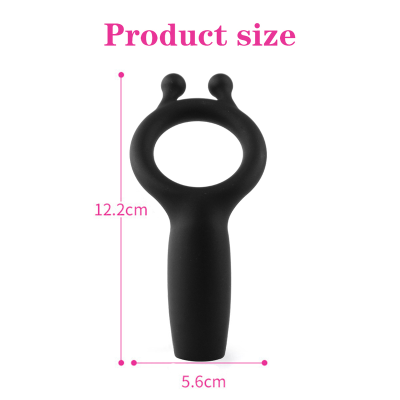 Anello vibrante 7 modalità Anello per eiaculazione ritardata per uomo Giocattolo del sesso G-Spot Stimolare il massaggio Anello D_voghion.com