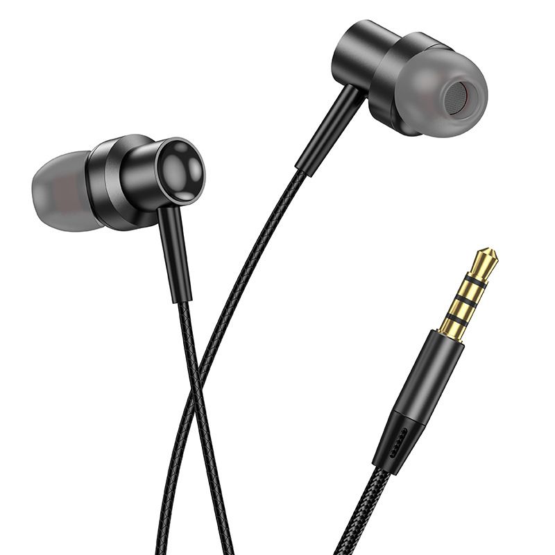 Music Festival BM87 Neues 3,5-mm-Kabel-gesteuertes Metallband für Sport und Laufen, kabelgebundene Kopfhörer_voghion.com
