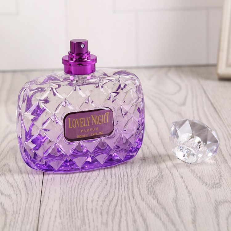 Nuevo Perfume Fragancia Love Pink Crystal Perfume para mujer Black Crystal Diamond Flower Fragancia Fresca y duradera Eau De Toilette 100 ml_voghion.com
