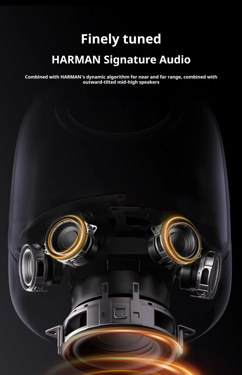 High Power Bass Sound Box 9D Surround Sound Column Harman-4th Full Screen Transparent Caixa De Som Bluetooth-Speaker TWS/TF_voghion.com