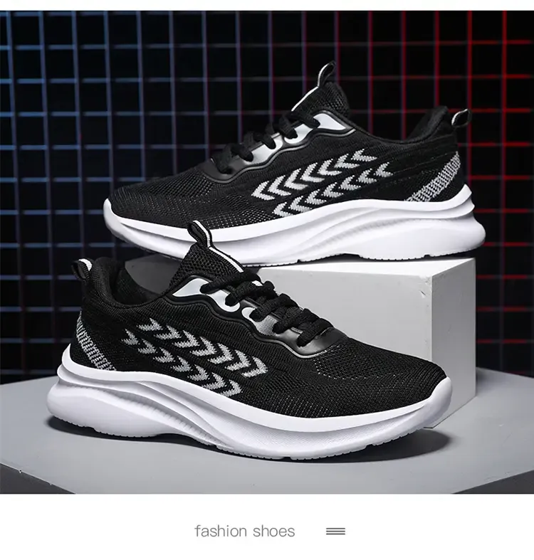 Nuove scarpe sportive da donna estive da tennis in rete traspirante con suola spessa, scarpe da jogging casual resistenti all'usura per l'allenamento all'aperto_voghion.com