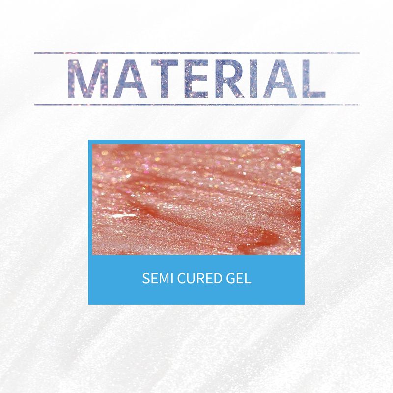 EELHOE Soft Gel Nagelaufkleber Set Nagelpapier Mini Fresh Shimmer Minimalist Soft Nagelaufkleber_voghion.com