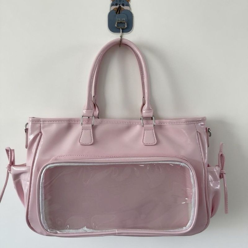 Star Chaser Concert Hidden Light Card Stand Tote Große Kapazität Pain Commuter Doppel-Schulter-Umhängetasche für Damen_voghion.com