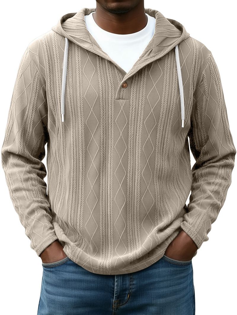 Camicia casual da uomo con stampa bussola - Abbottonatura in poliestere traspirante con effetto 3D, vestibilità comoda per streetwear e viaggi (S-5XL)_voghion.com
