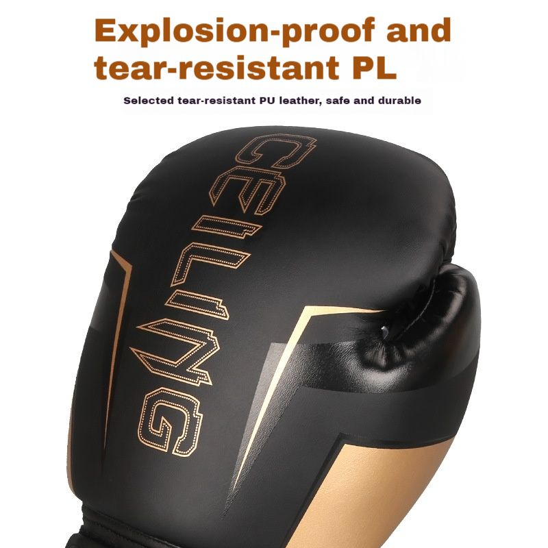 Professionelle Boxhandschuhe, Sanda-Kampfhandschuhe für Erwachsene, Training für Männer und Frauen, Boxsackhandschuhe_voghion.com