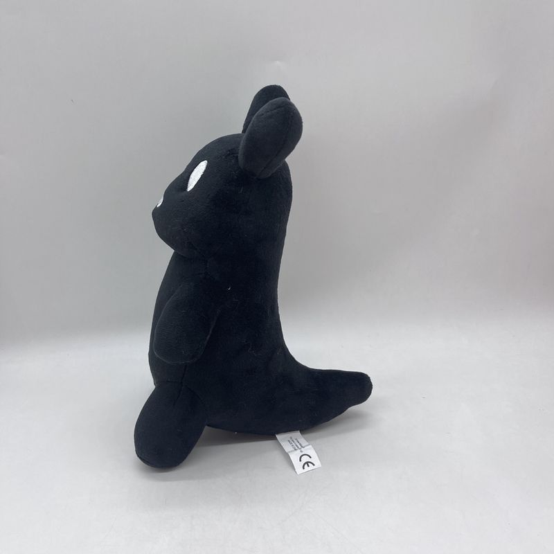 White World Slug Rain Cat Plush Toy Stuffed Animal Gift For Kids_voghion.com