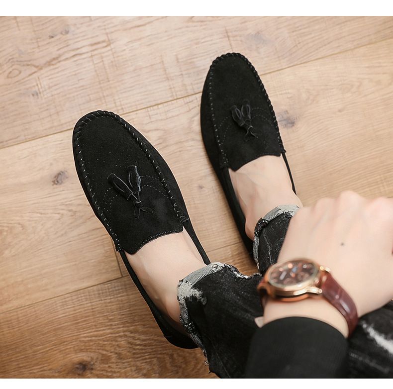 SHLIANG Klassische Herren Freizeitschuhe Mode Fahren Casual Bootsschuhe Herren Hochwertige Weiche Sohle Herren Loafer Mokassin Schuhe X0052_voghion.com