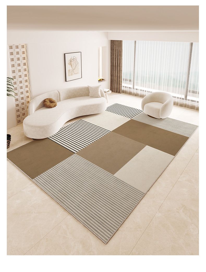 Cream Style Carpet Living Room Light Luxury High End Sofa Mat French Thickened Bedroom Bedside Carpet Non Slip Carpet_voghion.com