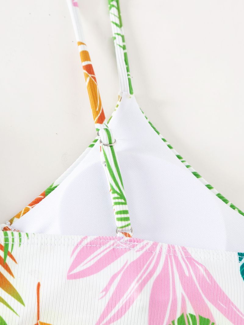 Women's Clothing Multi-color fashion bikini three-piece swimsuit for women_voghion.com