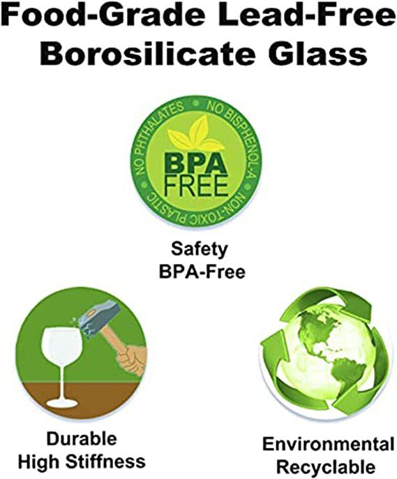 Anti Wrinkle Straw - Glass Anti-wrinkle Drinking Straws, Clear Reusable Straws With Cleaning Brush - Eco-Friendly Alternative To Plastic - Cleaning Br_voghion.com