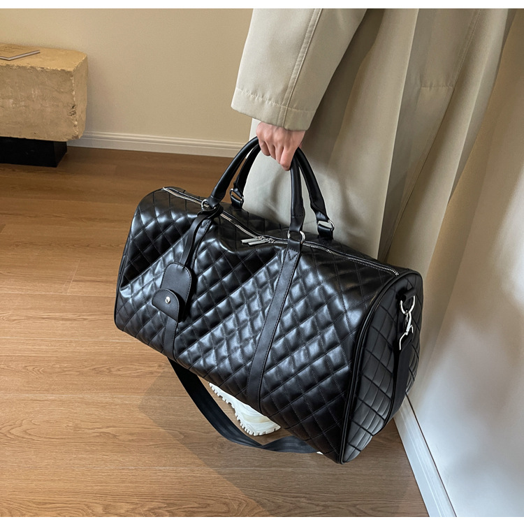 Ny forretningsrejsetaske til mænd med stor kapacitet til at forbedre udseendet, bagagetaske til opbevaring, shopping, sport og fitness til kvinder_voghion.com