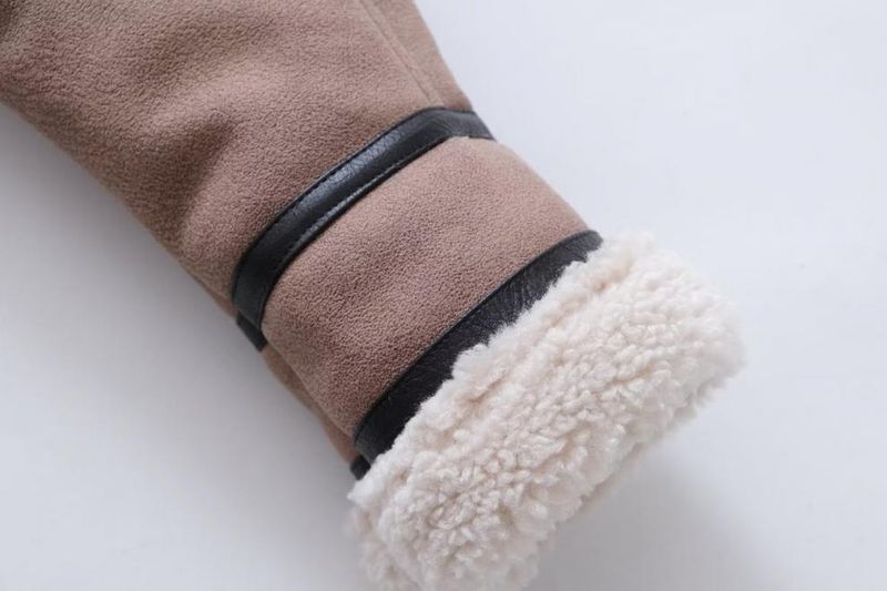 Women's clothing 2024 autumn and winter new item fur integrated loose short jacket_voghion.com