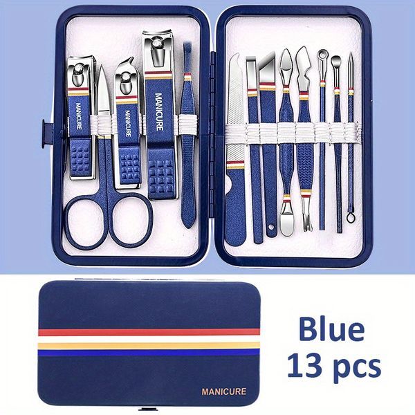 Premium-Maniküre-Set – Nagelknipser, Feilen und Schneider aus Edelstahl für Zehen und Finger – Perfekt für Männer und Frauen!_voghion.com