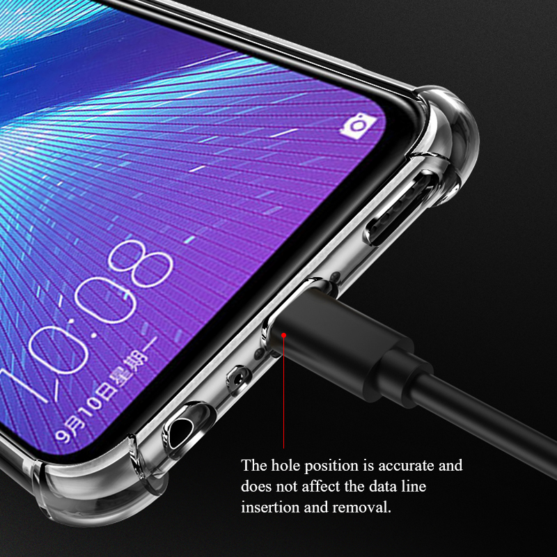 Luxe schokbestendig siliconen hoesje voor Huawei P30 P20 Lite Pro P20 P Smart 2019 Honor 10 Lite_voghion.com