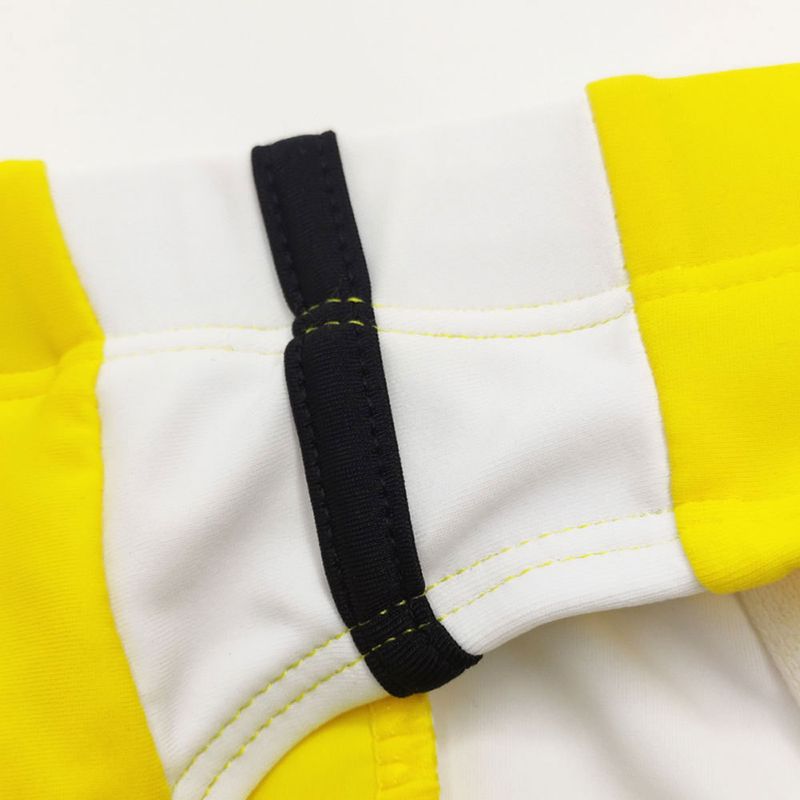 UXH Herren-Badehose im schlichten Farbblock-Stil, modisch, sexy, zum Schwimmen, Bräunen, körperformend, dreieckiger Slip für Männer_voghion.com