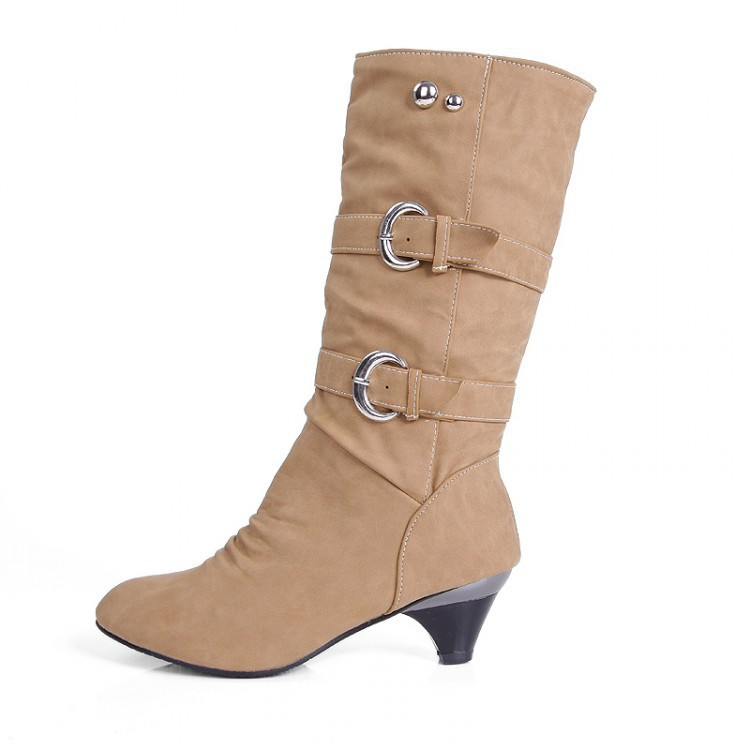 Damenstiefel mit Pelzbesatz, Retro-Stil, flach, quadratische Zehenpartie, Schnürschuhe für formelle Anlässe_voghion.com