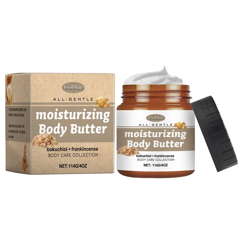 WoodSleep Frankincense Body Butter Moisturizer Moisturizes All Over The Skin With Silky, Creamy Touch_voghion.com